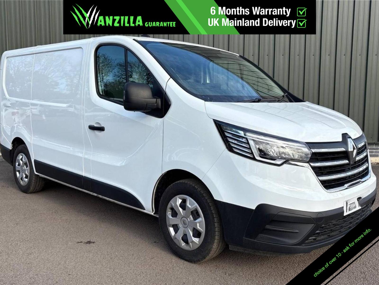 Renault Trafic 2.0 dCi Blue LL30 Advance Panel Van 5dr Diesel Manual L2 H1 Euro 6 (s/s) (130 ps)