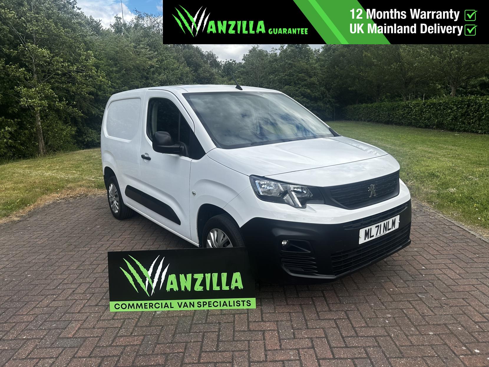 Peugeot Partner 1.5 BlueHDi 1000 Professional Premium Standard Panel Van 5dr Diesel Manual SWB Euro 6 (100 bhp)