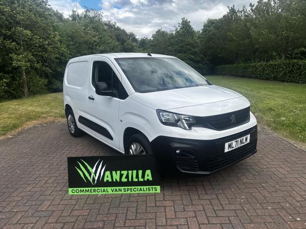 Peugeot Partner 1.5 BlueHDi 1000 Professional Premium Standard Panel Van 5dr Diesel Manual SWB Euro 6 (100 bhp)