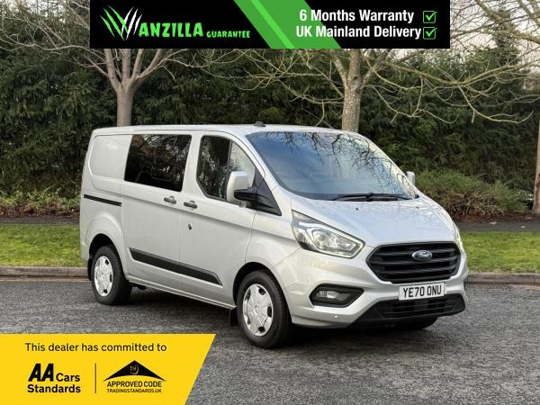 Ford Transit Custom 2.0 320 EcoBlue Trend Crew Van Double Cab 5dr Diesel Manual L1 H1 Euro 6 (s/s) (105 ps)