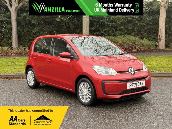Volkswagen up! 1.0 up! Hatchback 5dr Petrol Manual Euro 6 (s/s) (65 ps)